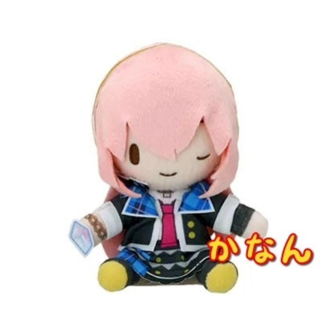 SEGA(セガ)のプロセカ ふわぷち ミニぬいぐるみ 教室のセカイの巡音ルカ エンタメ/ホビーのおもちゃ/ぬいぐるみ(ぬいぐるみ)の商品写真