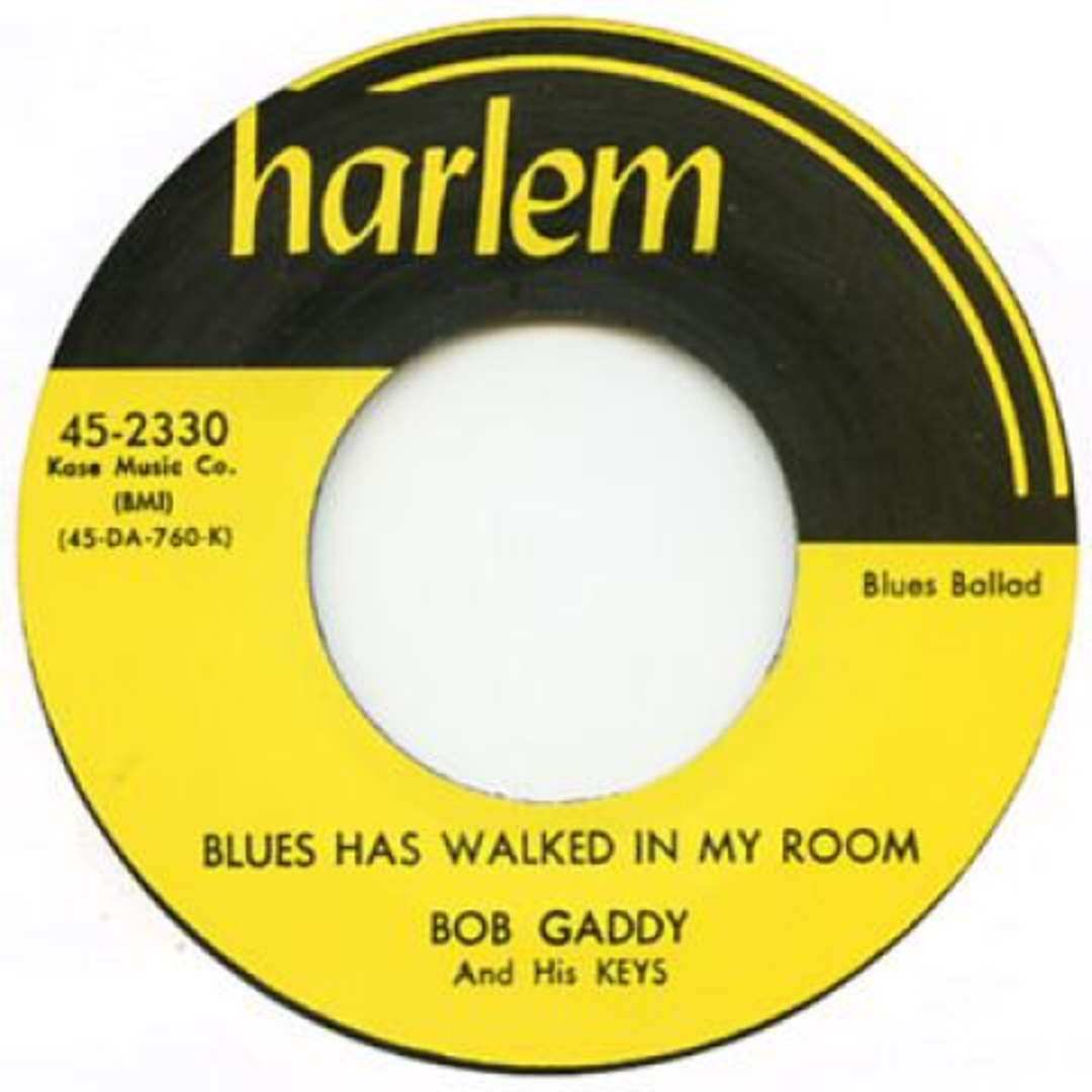 英7” Bob Gaddy Slow Down Baby / Blues Has Walked In My Room HARLEM2330 Harlem /00045 エンタメ/ホビーのエンタメ その他(その他)の商品写真
