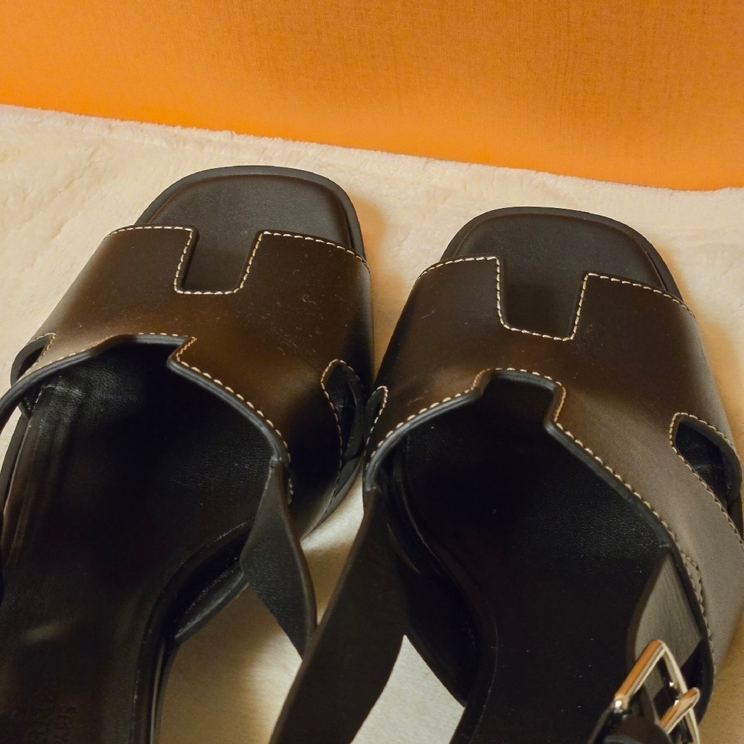 HERMES - HERMES サンダル サイズ37の通販 by SHOP｜エルメス