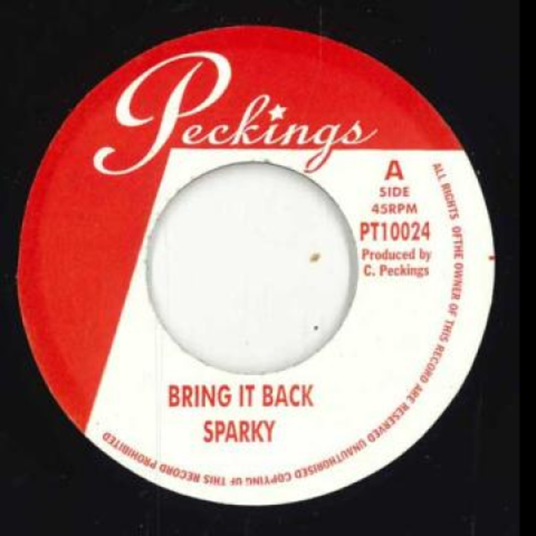 英7” Sparky / Tipper Irie Bring It Back / Wine Up Your Body PT10024 Peckings UK /00048 エンタメ/ホビーのエンタメ その他(その他)の商品写真