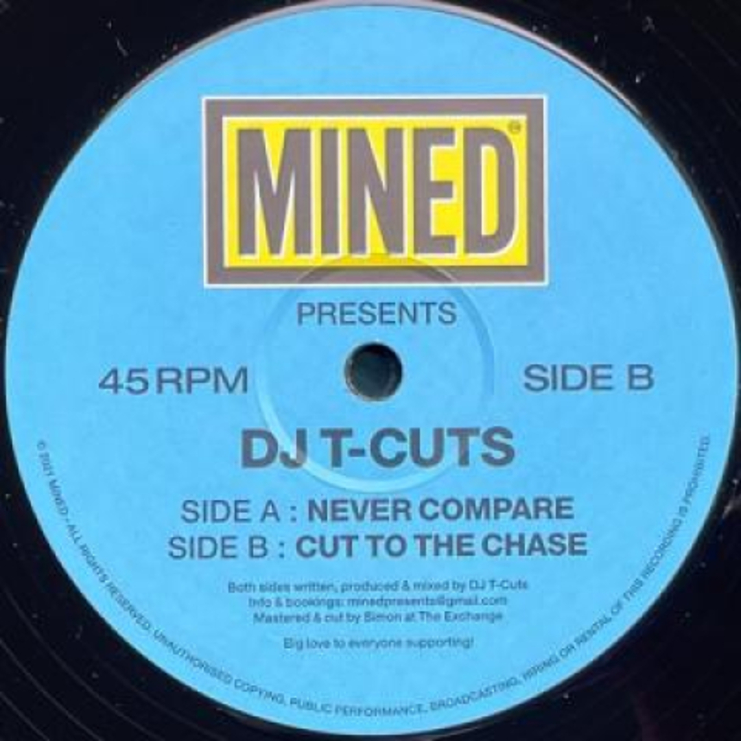 英12” T-Cuts Never Compare / Cut To The Chase MINED013 Mined /00188 エンタメ/ホビーのエンタメ その他(その他)の商品写真