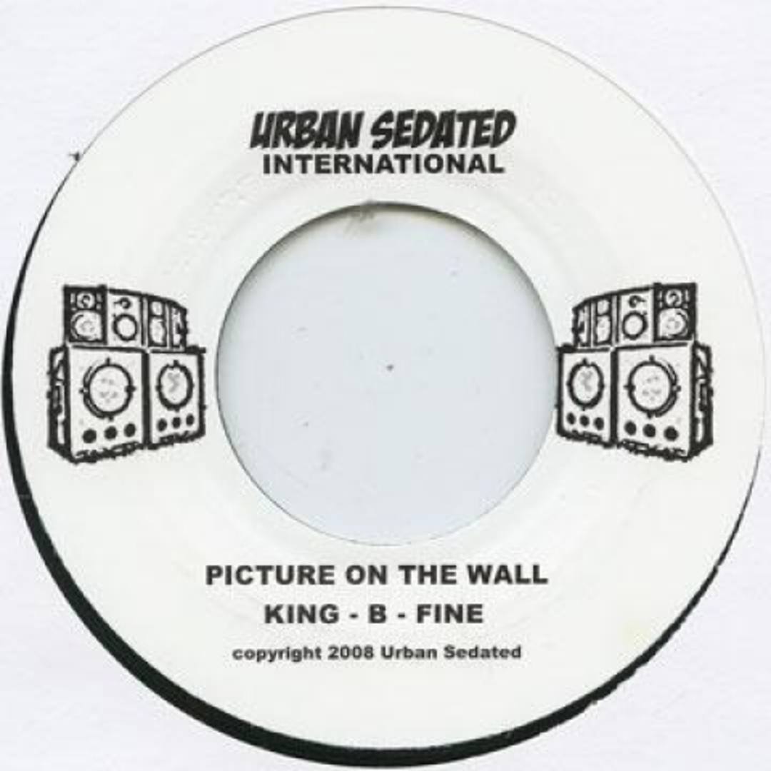 英7” King B Fine Picture On The Wall / Some Of Them Urban Sedated Intern /00050 エンタメ/ホビーのエンタメ その他(その他)の商品写真