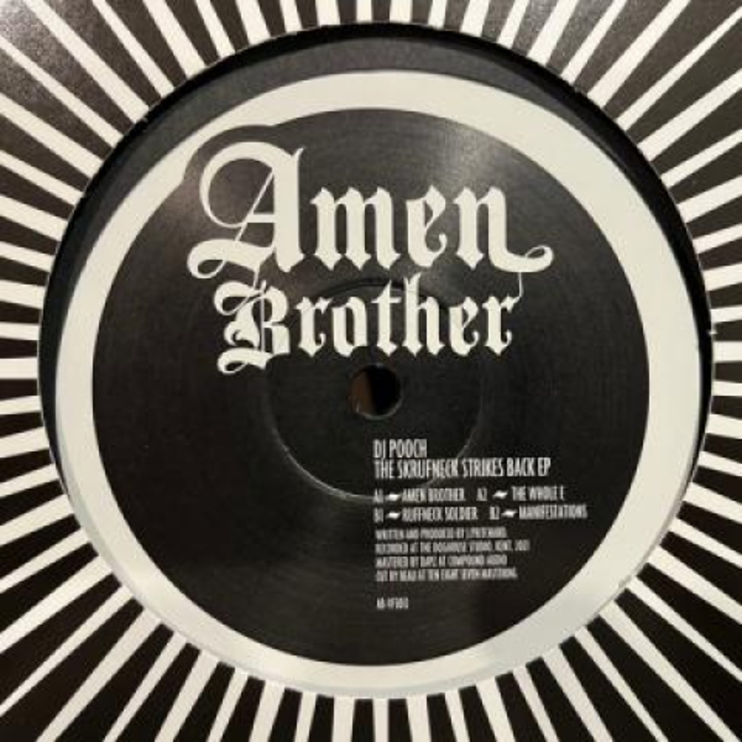 英12” DJ Pooch The Skrufneck Strikes Back EP ABVFS012 Amen Brother /00270 エンタメ/ホビーのエンタメ その他(その他)の商品写真