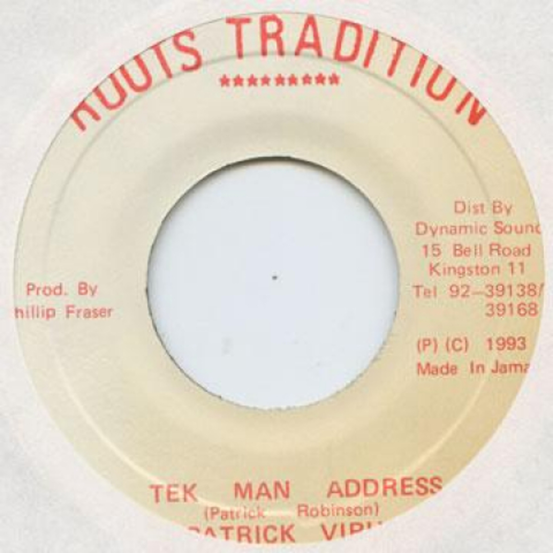 ジャマイカ7” Patrick Virus Tek Man Address Roots Tradition /00050 エンタメ/ホビーのエンタメ その他(その他)の商品写真