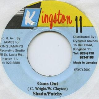 ジャマイカ7” Shad Du, Patchy Guns Out Kingston 11 /00048(その他)