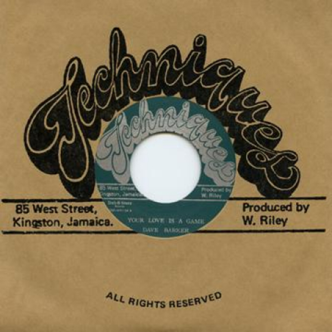 7” Dave Barker / Techniques Your Love Is A Game / Lonely Man DSRWR704 Techniques/Dub Store /00048 エンタメ/ホビーのエンタメ その他(その他)の商品写真
