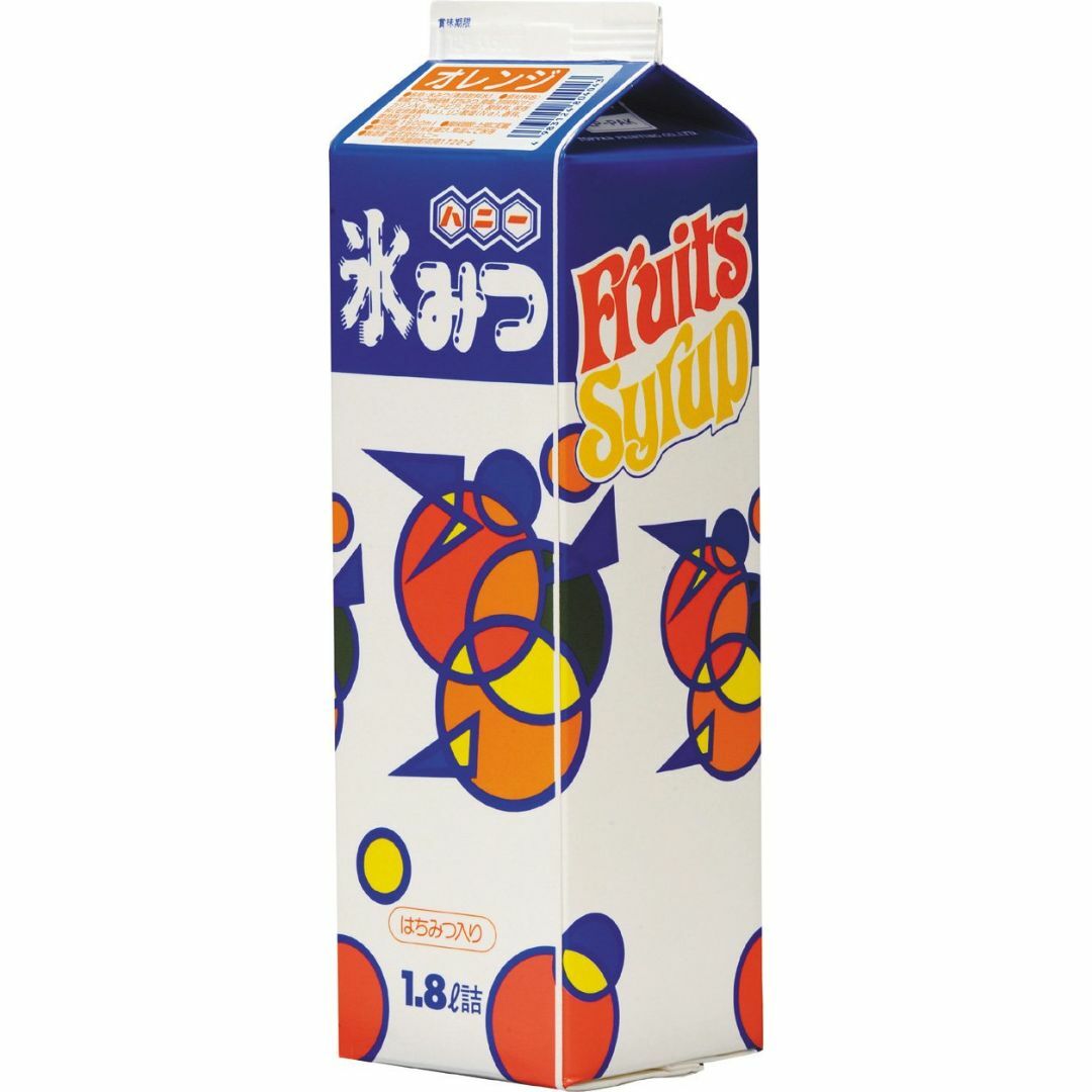 【在庫処分】ハニー氷みつA オレンジ 1.8L 食品/飲料/酒の食品(その他)の商品写真