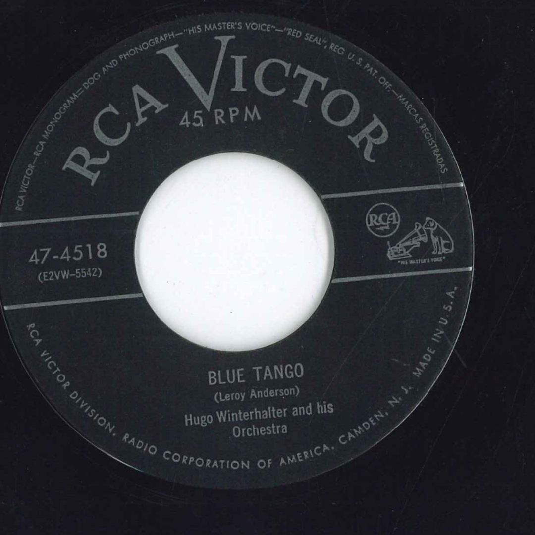 米7” Hugo Winterhalter & His Orches Blue Tango / The Gypsy Trail 474518 RCA VICTOR /00080 エンタメ/ホビーのエンタメ その他(その他)の商品写真