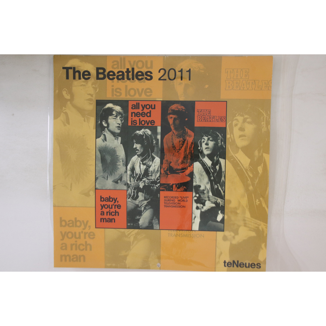 独BOOKS Calendar Beatles 2011 カレンダー ISBN97838327442 TENEUES /00250 エンタメ/ホビーのタレントグッズ(ミュージシャン)の商品写真