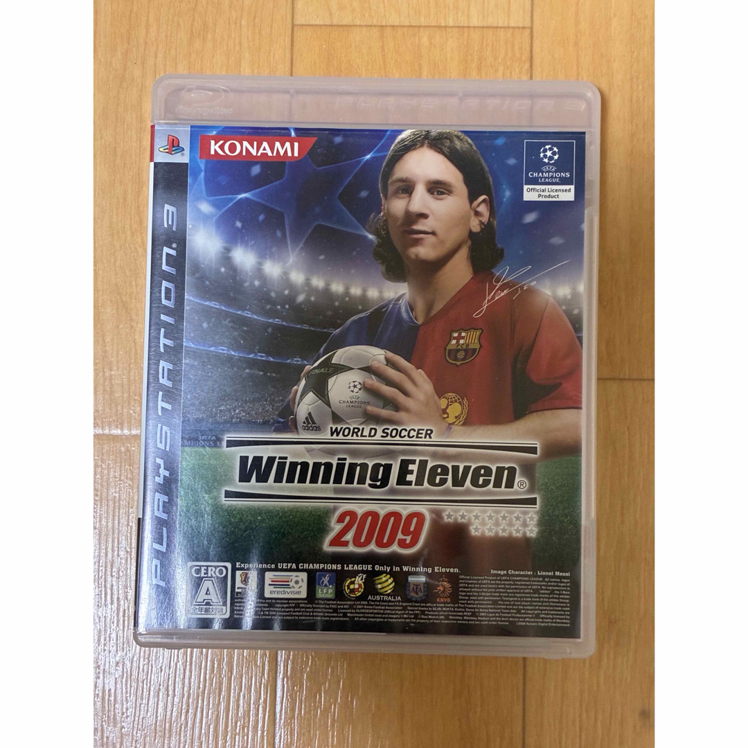 KONAMI(コナミ)のプレステ3 ウィニングイレブン2009 エンタメ/ホビーのゲームソフト/ゲーム機本体(家庭用ゲームソフト)の商品写真