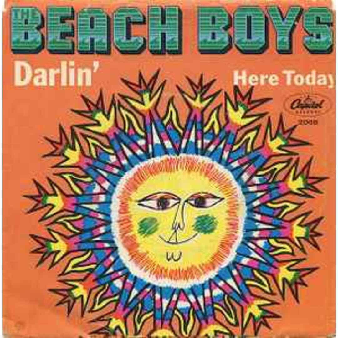 米7” Beach Boys Darlin / Here Today 2068 Capitol Records /00080 エンタメ/ホビーのエンタメ その他(その他)の商品写真