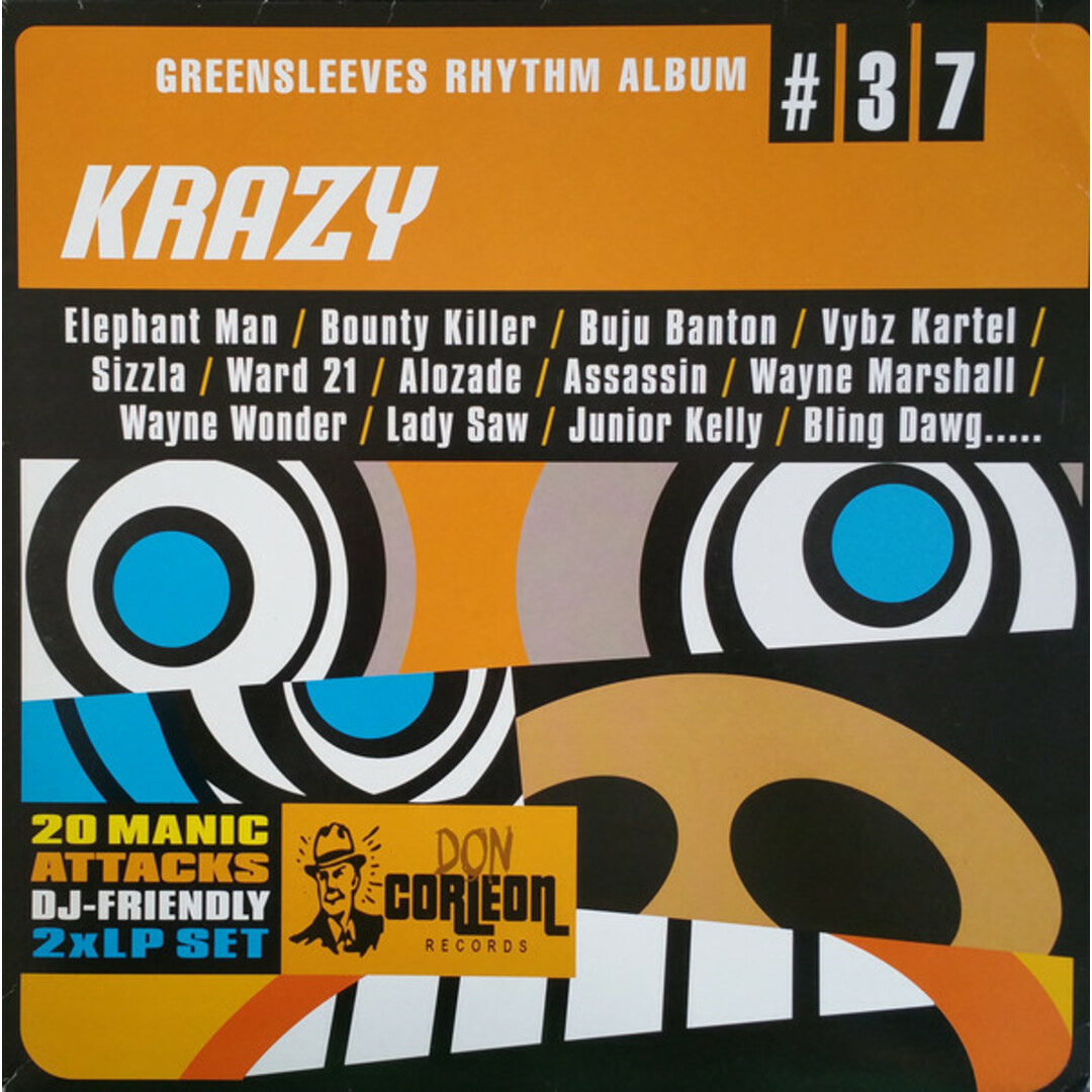 英2discs LP Various Krazy GRELD737 Greensleeves Records /00520 エンタメ/ホビーのエンタメ その他(その他)の商品写真
