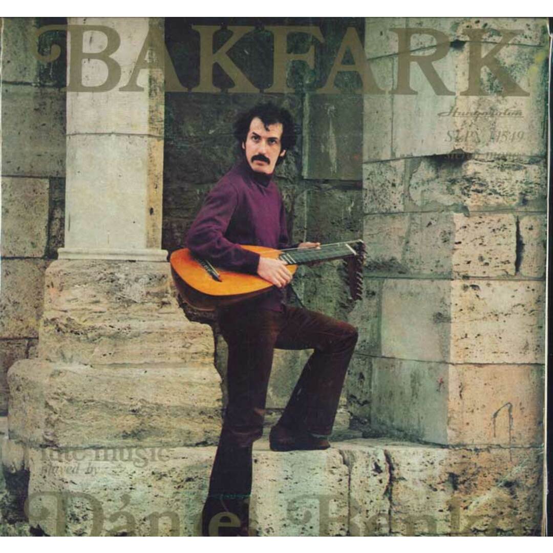 ハンガリーLP Bakfark, Daniel Benko Lute Music Played By Daniel Benko SLPX11549 HUNGAROTON /00400 エンタメ/ホビーのエンタメ その他(その他)の商品写真