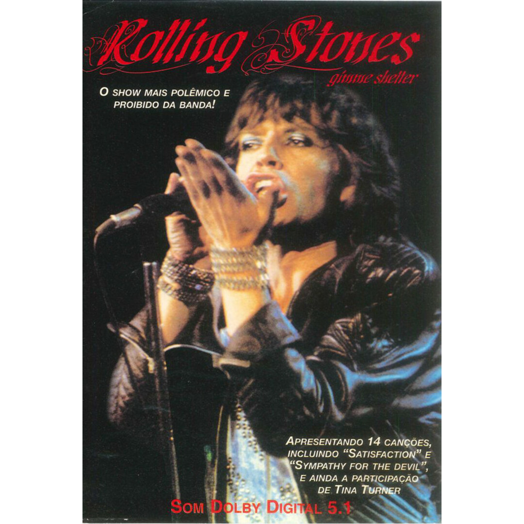 ブラジルDVD Rolling Stones Gimme Shelter DVDM016 LW Editora /00110 エンタメ/ホビーのCD(クラブ/ダンス)の商品写真