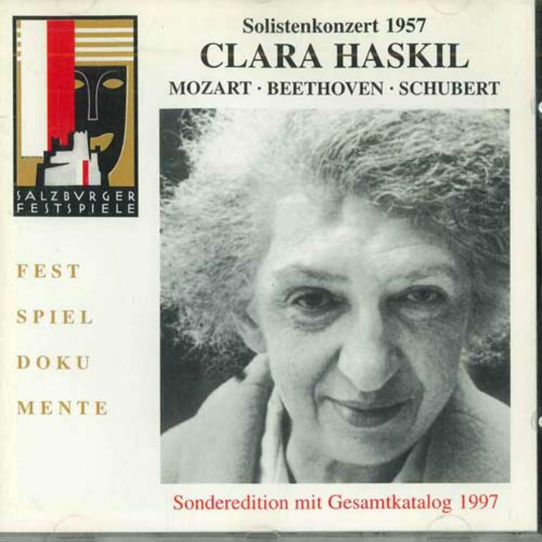 オーストリアCD クララ・ハスキル Solistenkonzert 1957 Clara Haskil Mozart Beethoven SF003 ORF /00110 エンタメ/ホビーのCD(クラシック)の商品写真