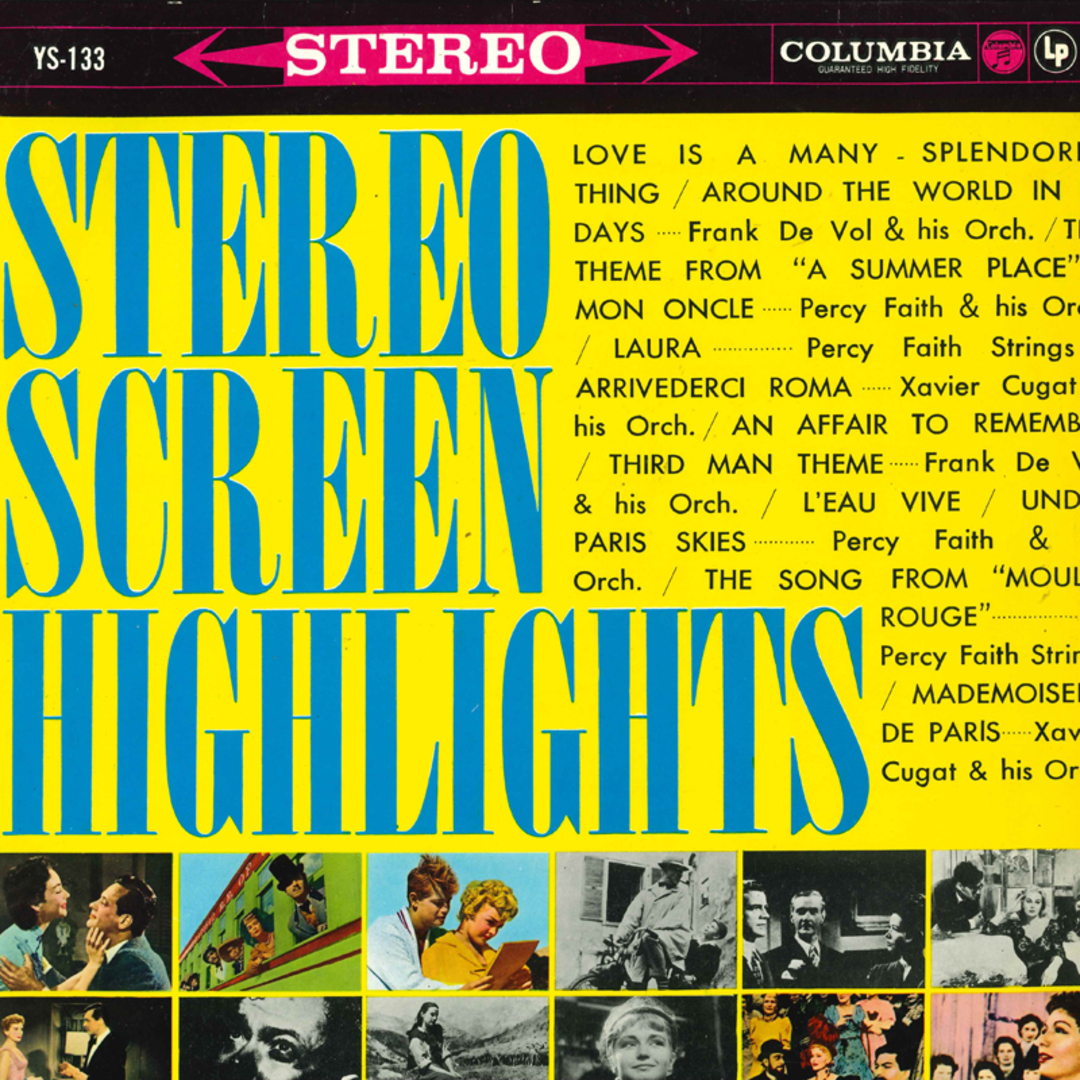 LP コロムビア・ステレオ・フィデリ ステレオ・スクリーン・ハイライト YS133 COLUMBIA /00260 エンタメ/ホビーのエンタメ その他(その他)の商品写真