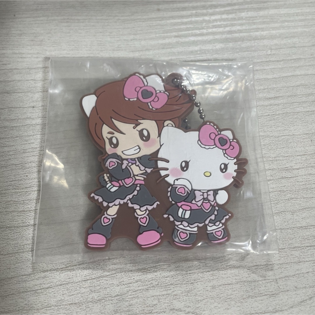 キュアブラック キティ ラバーマスコット エンタメ/ホビーのおもちゃ/ぬいぐるみ(キャラクターグッズ)の商品写真