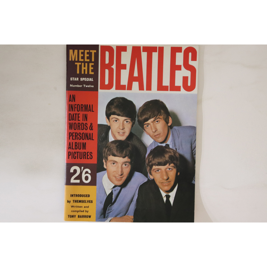 輸入BOOKS Book Meet The Beatles Star Special No.12 BEATLES NOT ON LABEL /00250 エンタメ/ホビーの本(アート/エンタメ)の商品写真