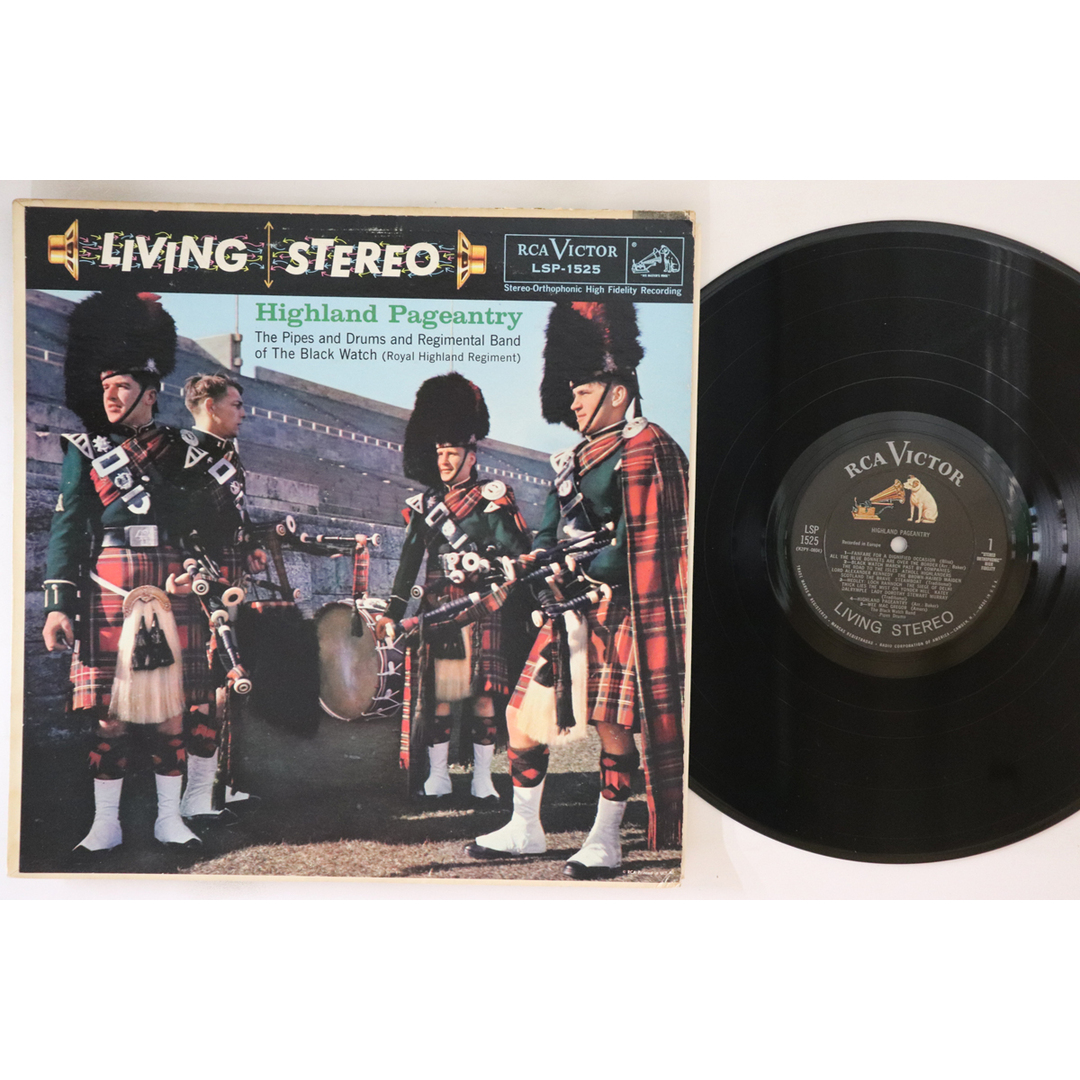 米LP Regimental Band & Pipes & Drum Highland Pageantry LSP1525 RCA VICTOR /00260 エンタメ/ホビーのエンタメ その他(その他)の商品写真