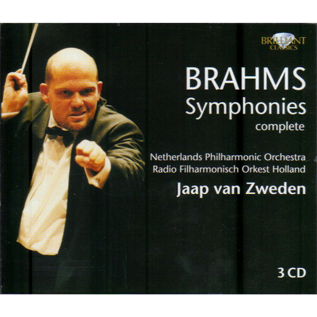 欧3CD ヤープ・ヴァン・ズヴェーデン ブラームス 交響曲全集 94074 Brilliant Classics 未開封 /00330 エンタメ/ホビーのCD(クラシック)の商品写真