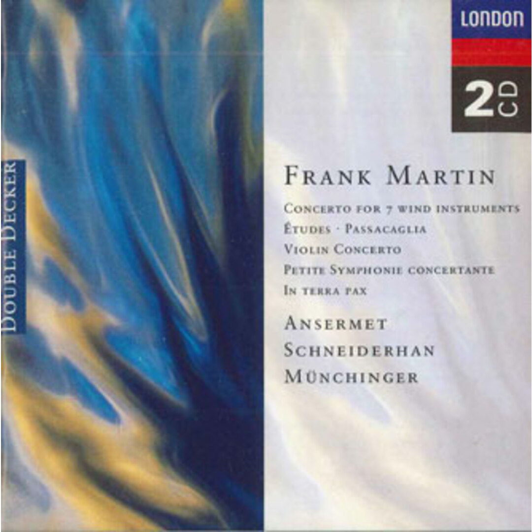 米2CD Ansermet, Schneiderhan, Munchi Frank Martin Concerto For 7 Wind Instruments 4482642 LONDON /00220 エンタメ/ホビーのCD(クラシック)の商品写真