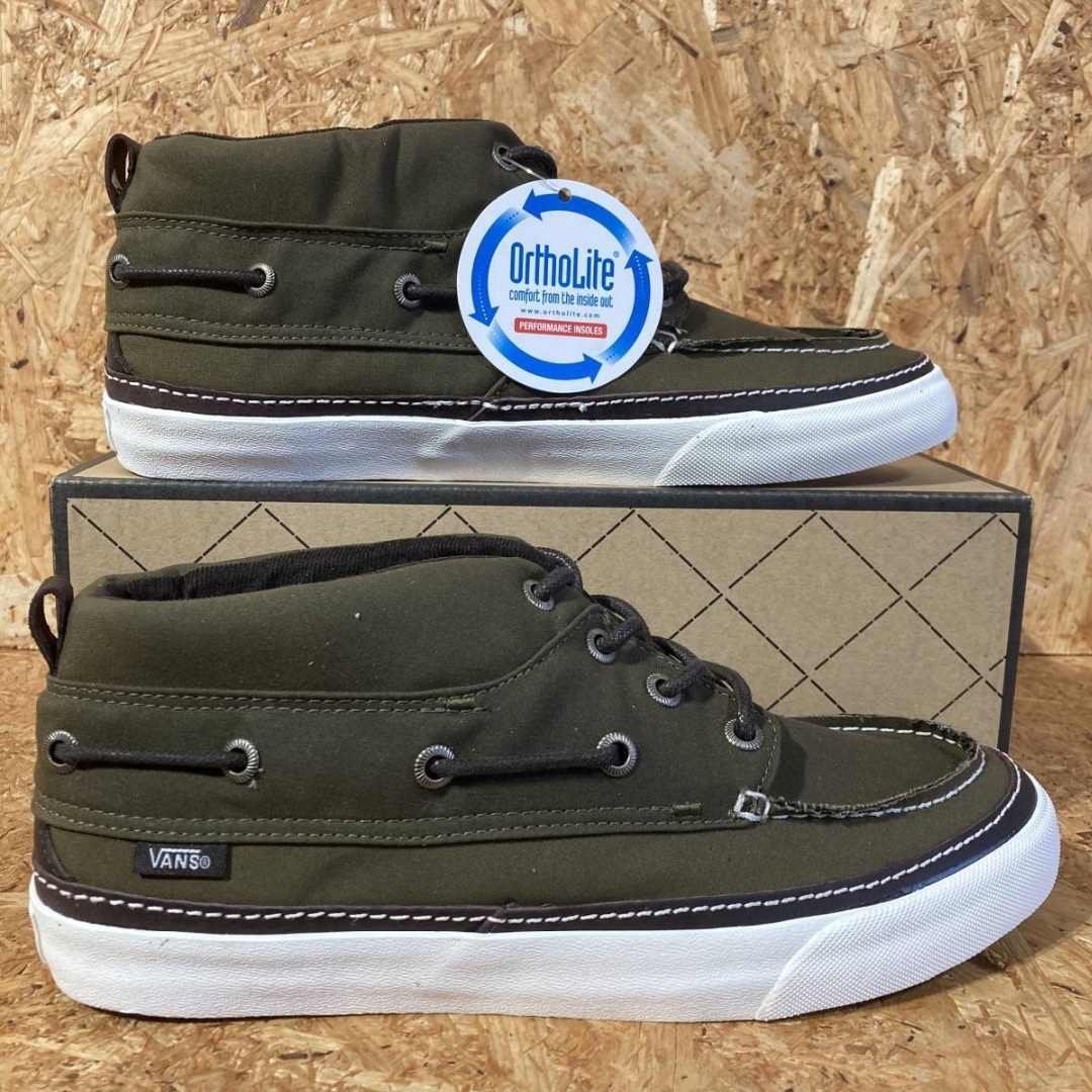 VANS(ヴァンズ)のBarbour vans Chukka Waxed US8 26cm メンズの靴/シューズ(スニーカー)の商品写真