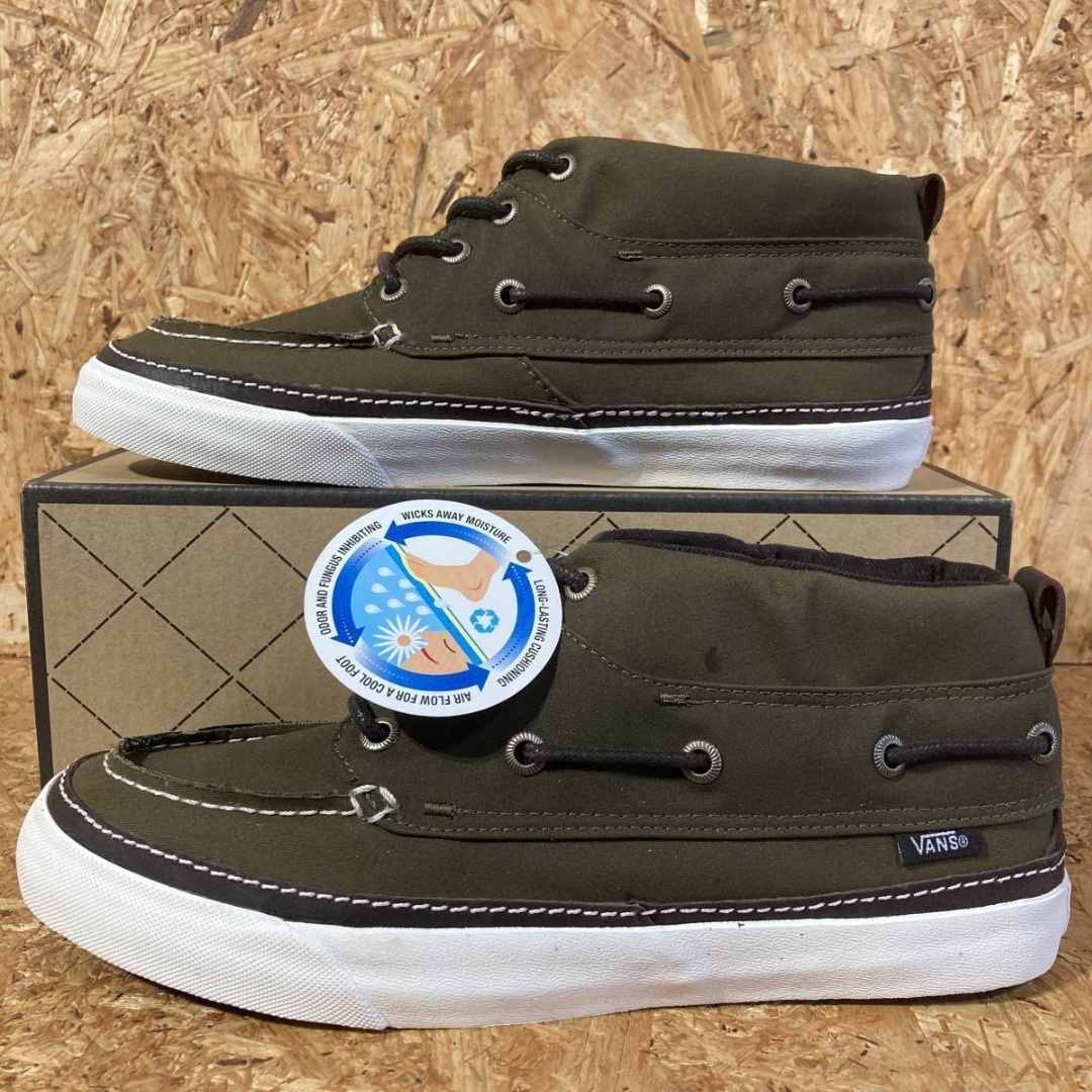 VANS(ヴァンズ)のBarbour vans Chukka Waxed US8 26cm メンズの靴/シューズ(スニーカー)の商品写真