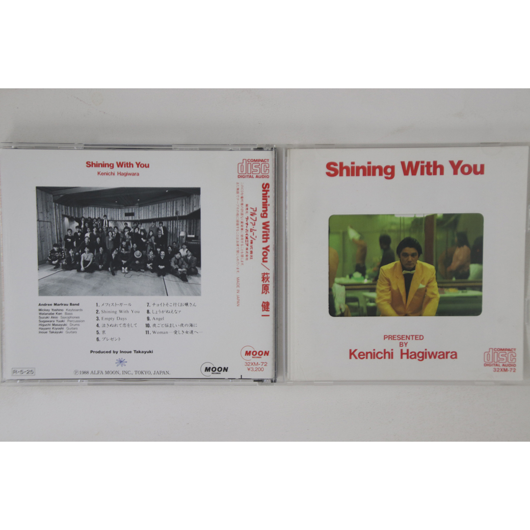 CD 萩原健一 Shining With You 32XM72 MOON /00110 エンタメ/ホビーのCD(ポップス/ロック(邦楽))の商品写真