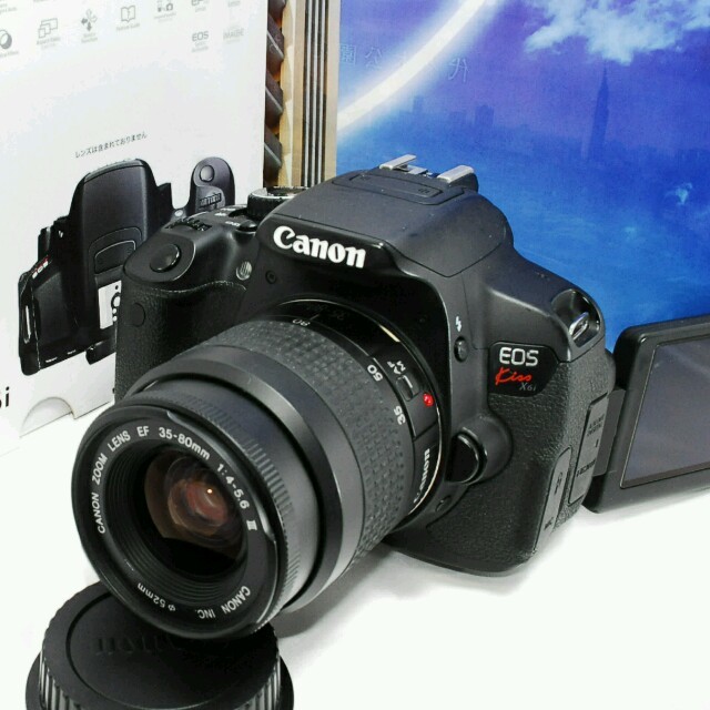 【春の行楽に記念の1枚を】Canon EOS kissX6i