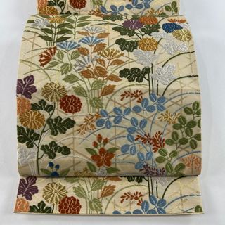 袋帯 美品 秀品 六通 正絹 【中古】(帯)