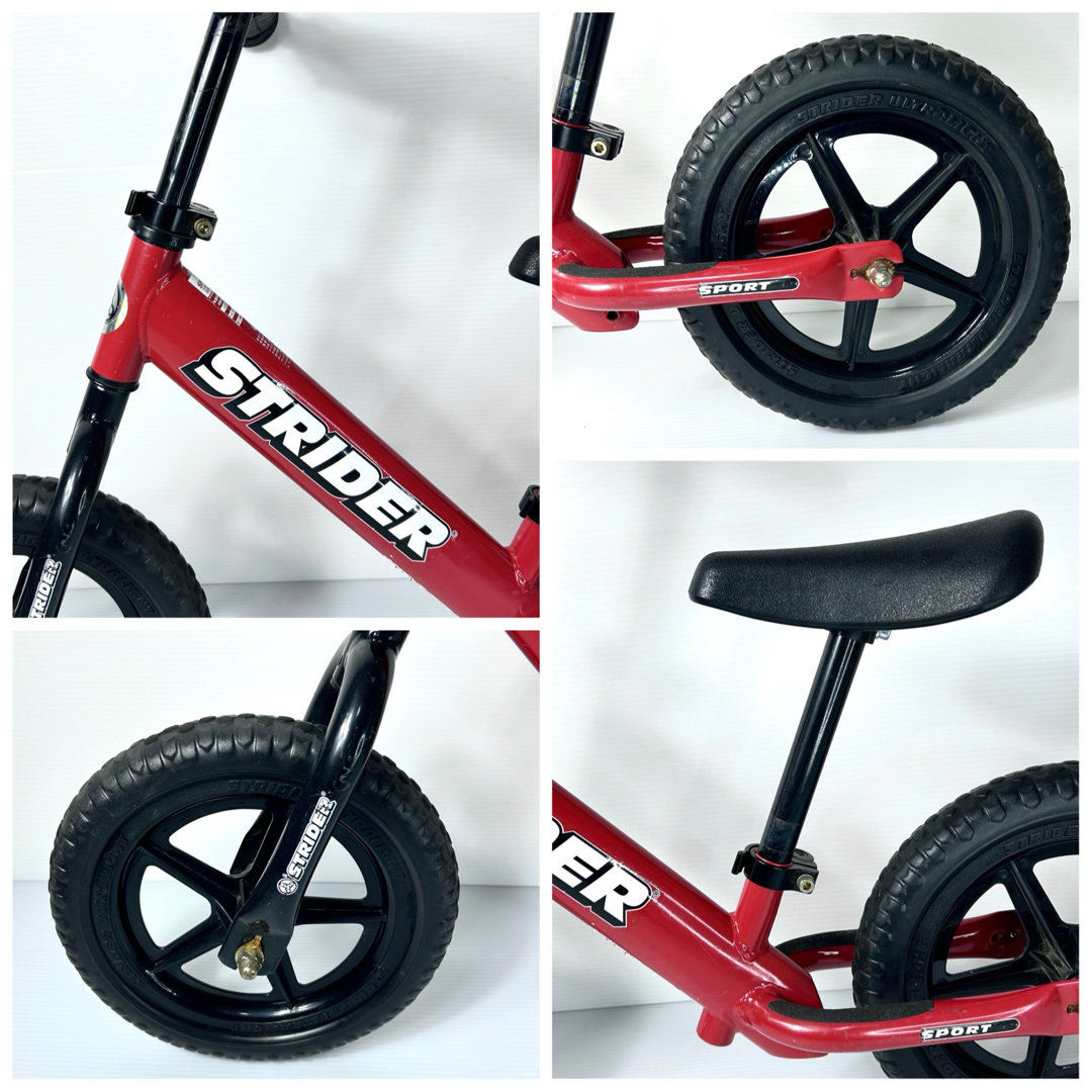 高級感 SPORT 美品☆STRIDER - STRIDER 12 レッド ！ストライダー 自転車本体