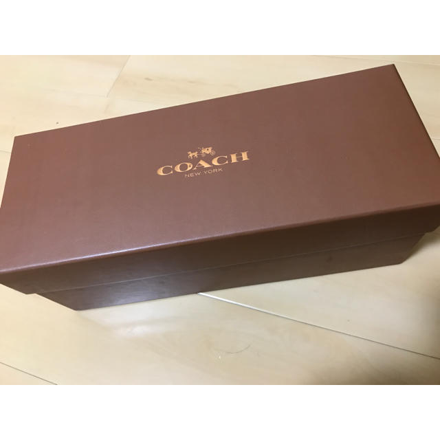 COACH(コーチ)のCOACH靴Box インテリア/住まい/日用品のインテリア小物(小物入れ)の商品写真