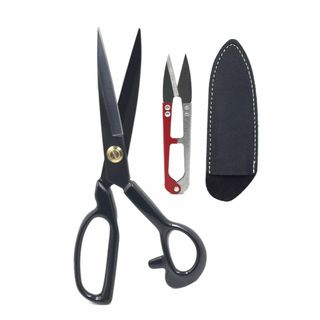 【新着商品】三花 裁ちばさみ 240ｍｍ 糸切ばさみ付き プロ仕様 ハサミ 手芸(その他)