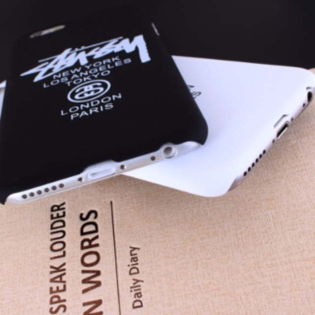 STUSSY(ステューシー)のstussy iPhone７用ハードプラスチックケース　マット仕上 スマホ/家電/カメラのスマホアクセサリー(iPhoneケース)の商品写真