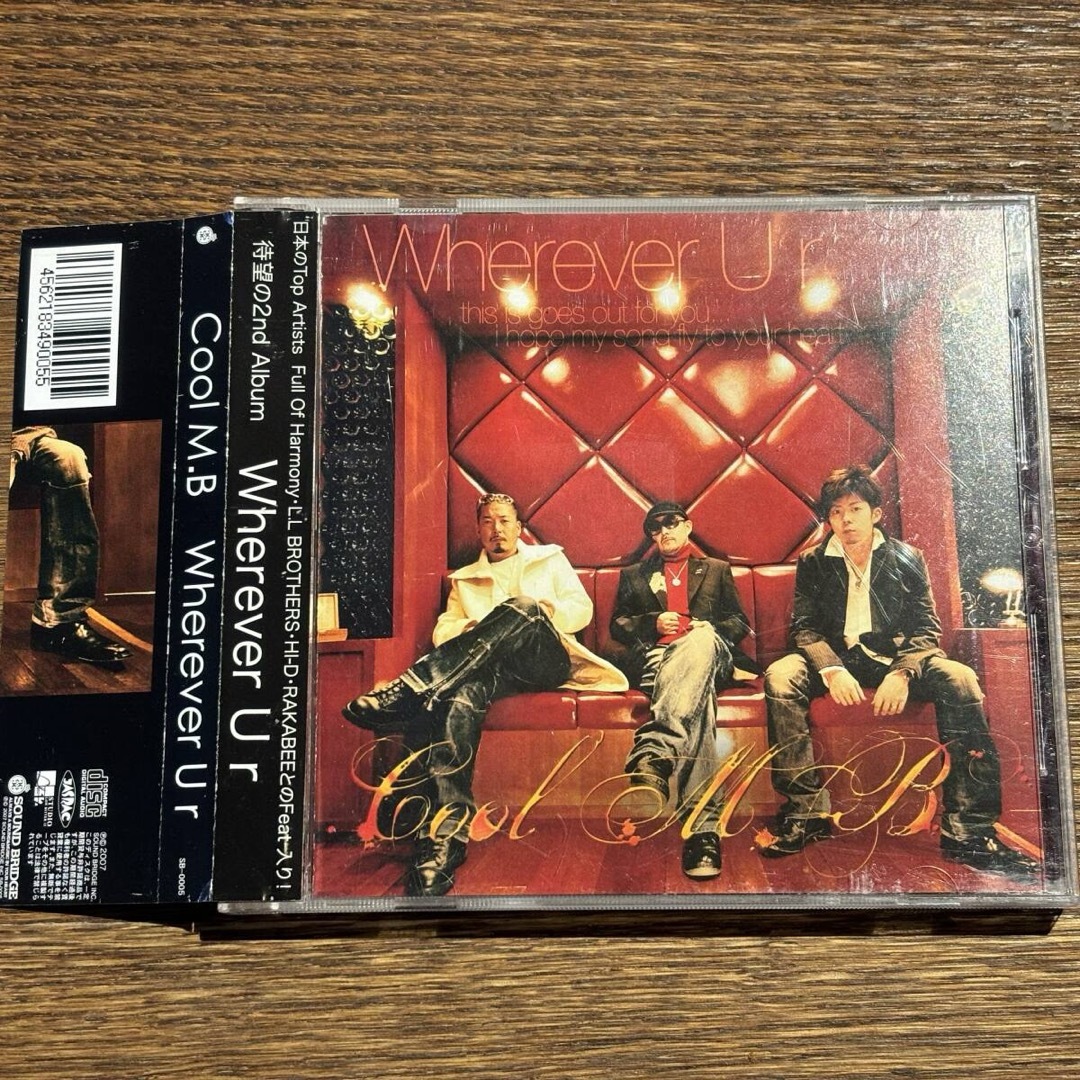 【Cool M.B】Wherever U r エンタメ/ホビーのCD(R&B/ソウル)の商品写真