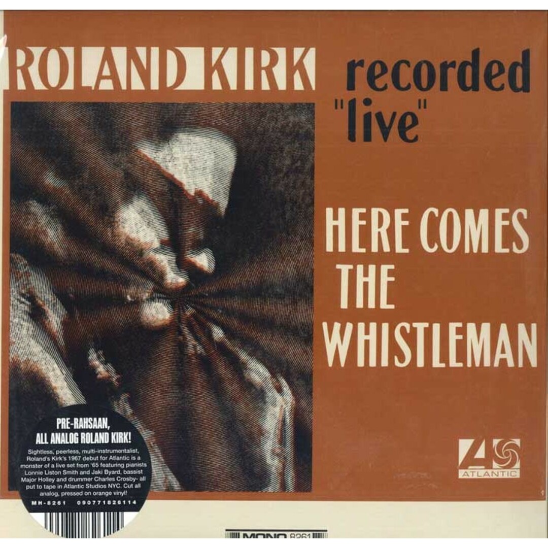 米LP Roland Kirk Here Comes The Whistleman MH8261 Modern Harmonic, Atl /00260 エンタメ/ホビーのエンタメ その他(その他)の商品写真