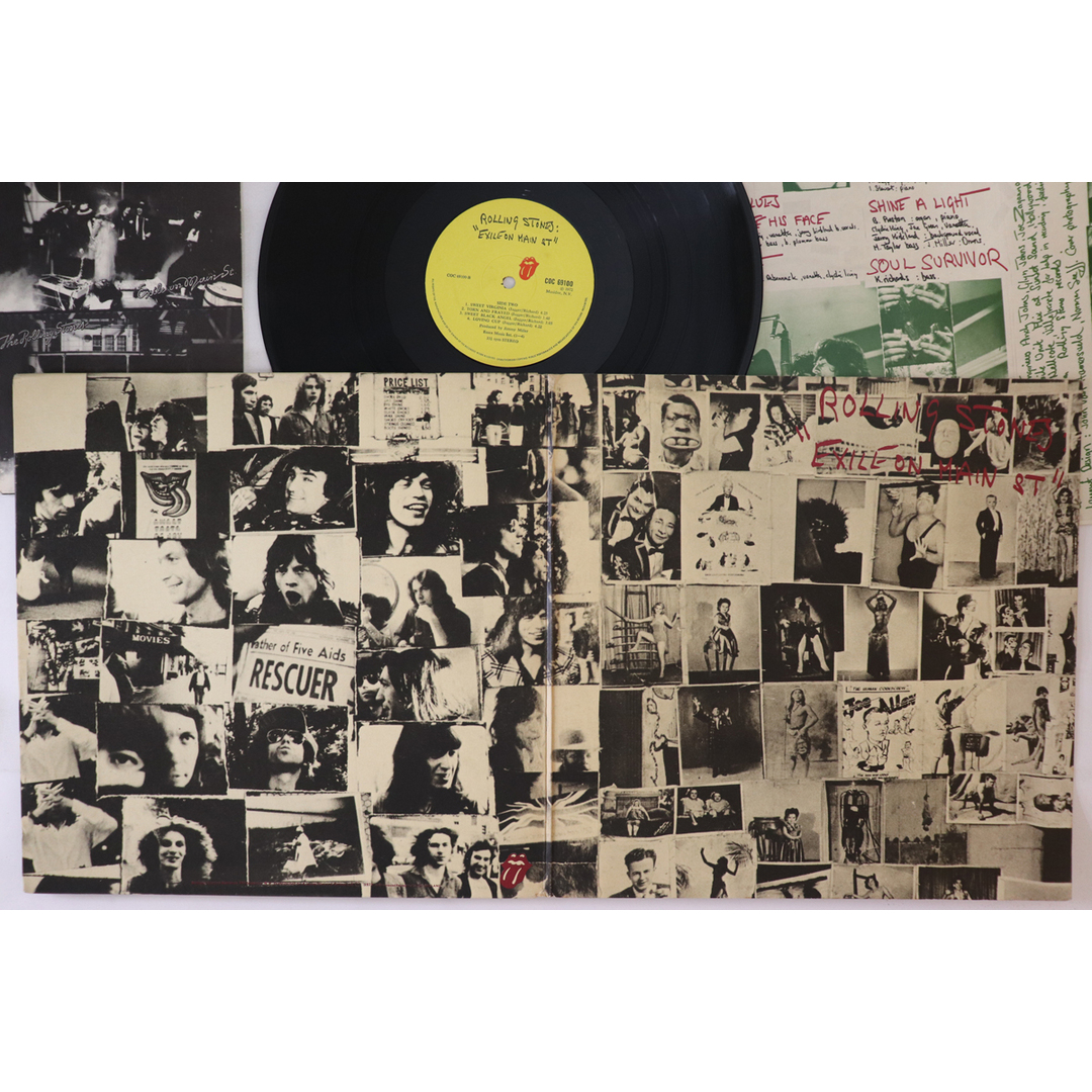英2LP Rolling Stones Exile On Main St. COC69100 ROLLING STONES /00660 エンタメ/ホビーのエンタメ その他(その他)の商品写真