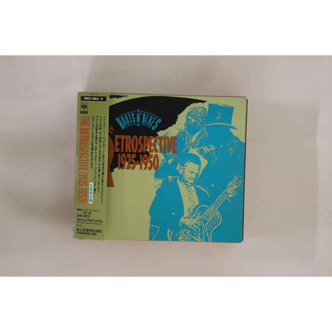4CD Various Roots N Blues - The Retrospective (1925-1950) SRCS59636 SONY /00440 エンタメ/ホビーのCD(ブルース)の商品写真