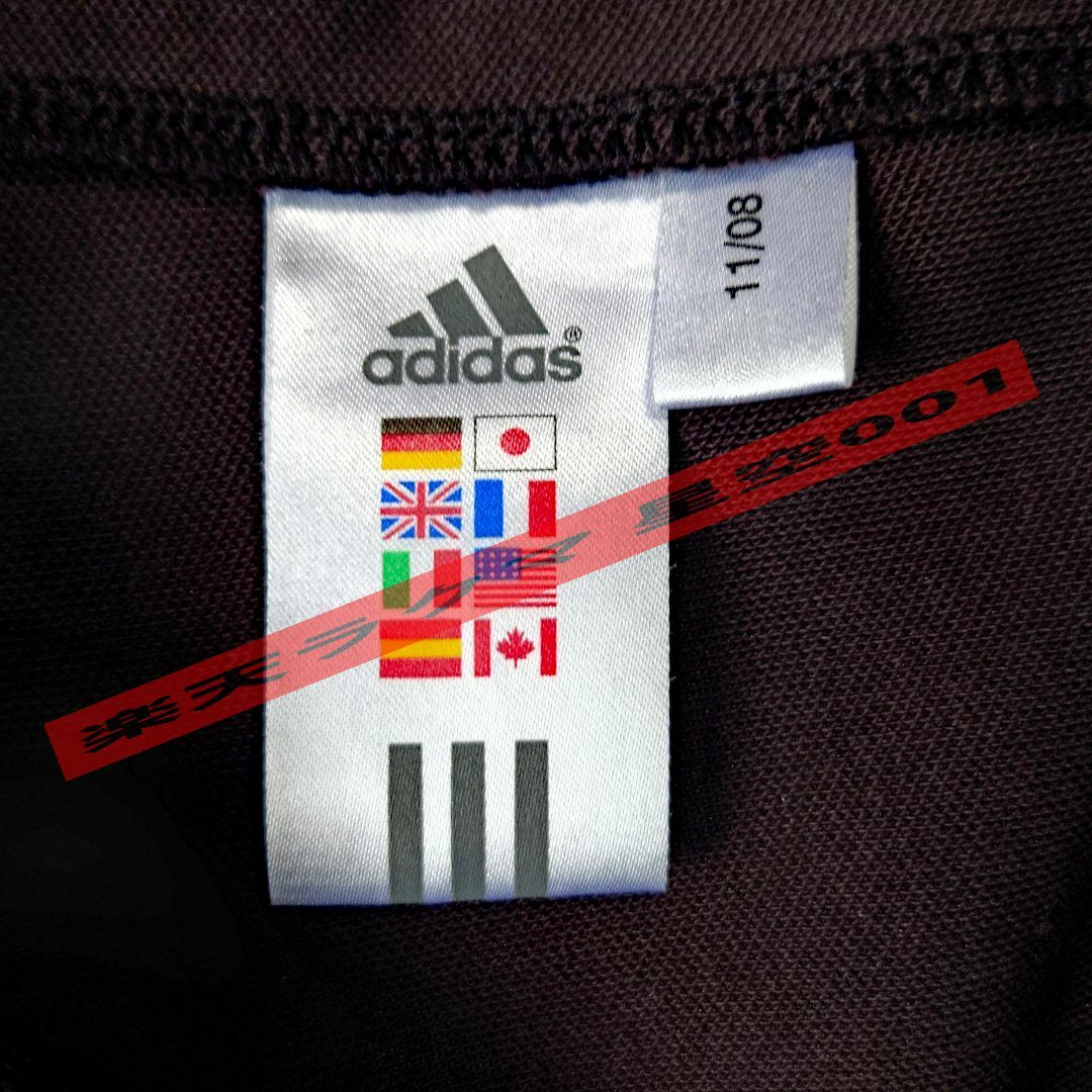 adidas(アディダス)のadidas 灰X黒 バイカラー スウェット アディダス M ブルゾン ジャージ メンズのジャケット/アウター(ブルゾン)の商品写真