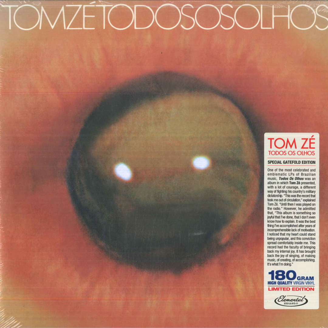 欧LP Tom Ze Todos Os Olhos 40011 Elemental Music, Con /00260 エンタメ/ホビーのエンタメ その他(その他)の商品写真