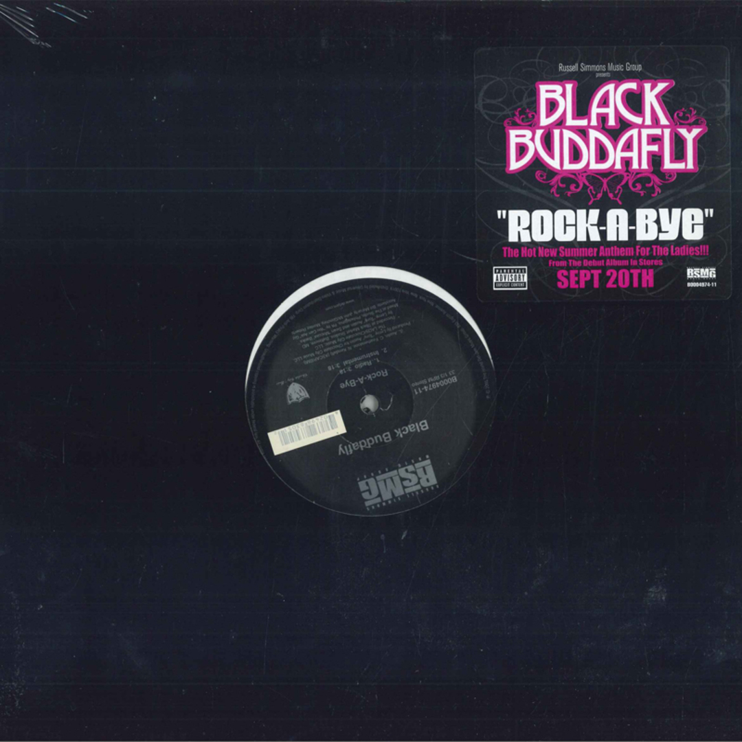米12” Black Buddafly Rock-a-Bye B000497411 Russell Simmons Musi /00250 エンタメ/ホビーのエンタメ その他(その他)の商品写真