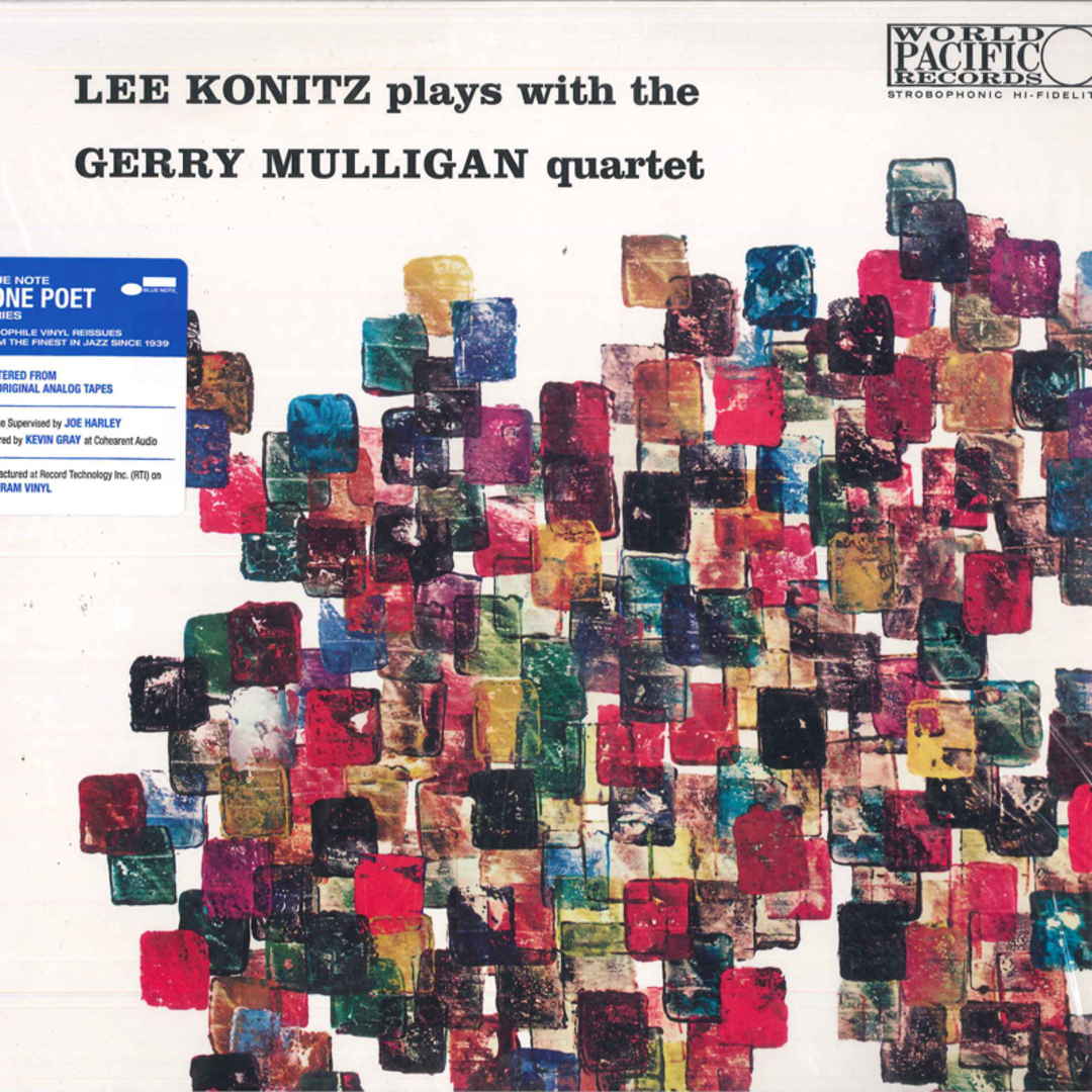 流行に With Plays Konitz Lee Mullig Gerry Plays, Konitz Lee 米LP The /00260 Pac World Note, Blue B003300501 Quartet Mulligan Gerry その他
