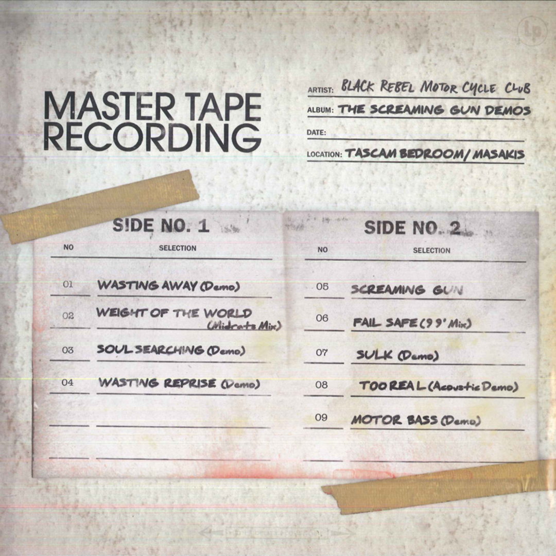 米LP Black Rebel Motorcycle Club The Screaming Gun Demos CSDLP1184 Cobraside Distributi /00260 エンタメ/ホビーのエンタメ その他(その他)の商品写真