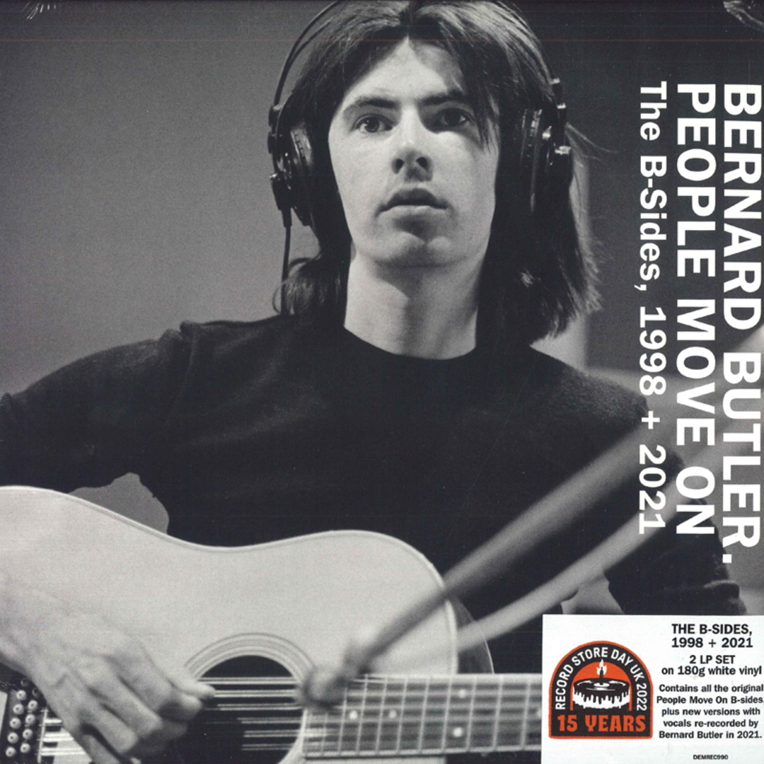 英2LP Bernard Butler People Move On- The B-Sides, 1998 + 2021 DEMREC990 Demon Records /00520 エンタメ/ホビーのエンタメ その他(その他)の商品写真