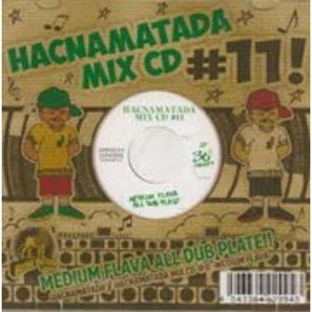 MIX CD Hacnamatada Hacnamatada #11: Medium Flava HACM001M Hacnamatada JPN /00055 エンタメ/ホビーのCD(クラブ/ダンス)の商品写真