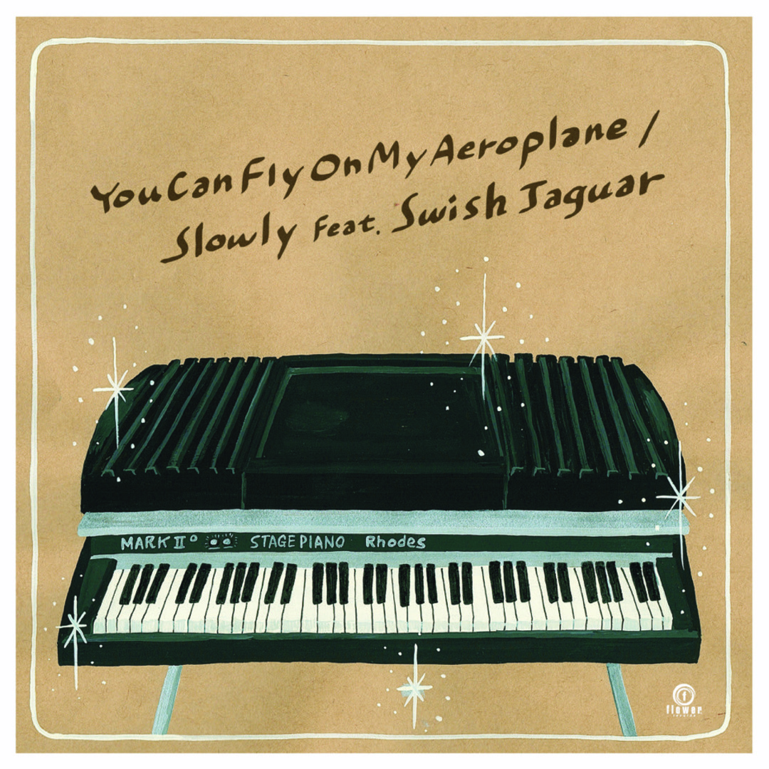 7" Slowly, Swish Jaguar You Can Fly On My Aeroplane FLRS172 FLOWER Japan Vinyl /00048 エンタメ/ホビーのエンタメ その他(その他)の商品写真