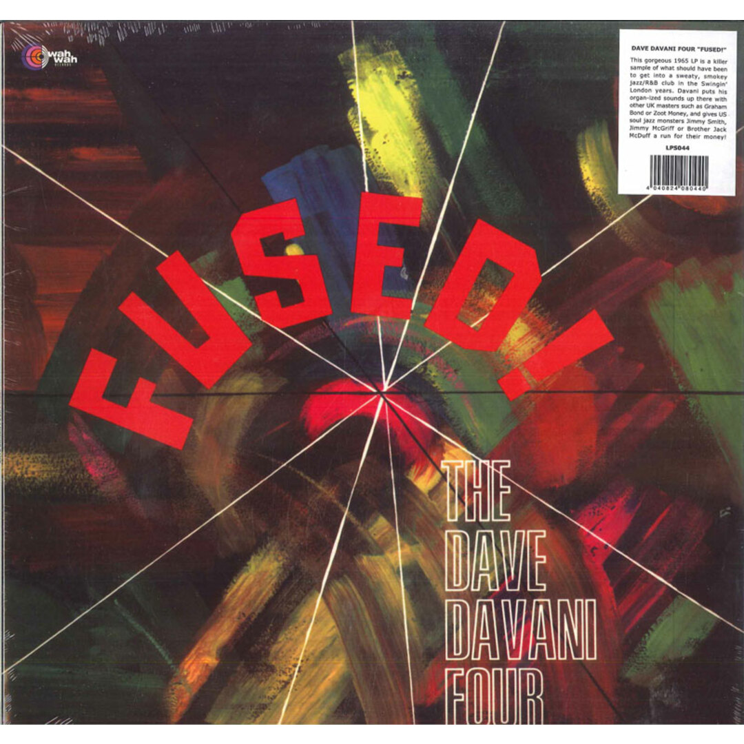 西LP Dave Davani Four Fused! LPS044 Wah Wah Records /00260 エンタメ/ホビーのエンタメ その他(その他)の商品写真