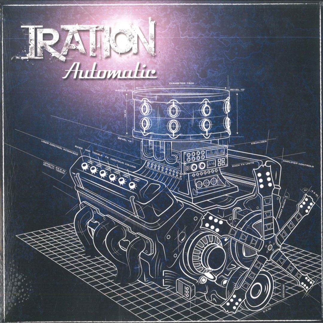 米2LP Iration Automatic NONE Three Prong Records /00660 エンタメ/ホビーのエンタメ その他(その他)の商品写真