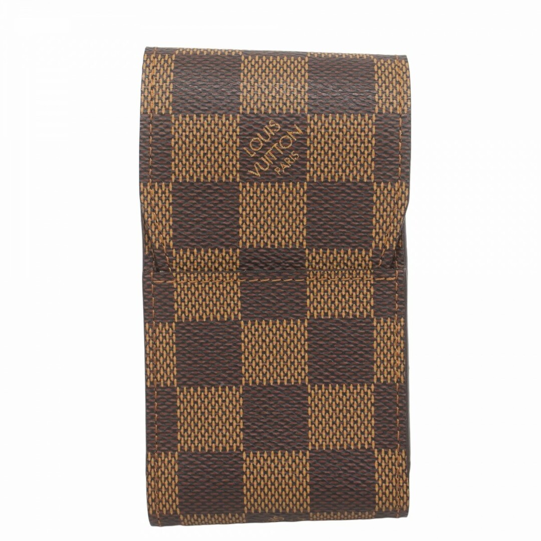 LOUIS VUITTON - ★SALE【5eb1192】ルイヴィトン シガレットケース ダミエ エテュイシガレット N63024 エベヌ【中古】メンズ レディース ユニセックス