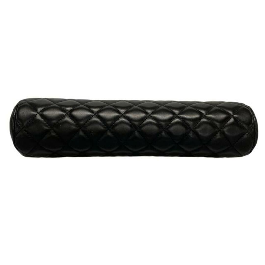 CHANEL(シャネル)のCHANEL(シャネル) クラッチバッグ マトラッセ A32342 黒 シルバー金具/がま口 ラムスキン レディースのバッグ(クラッチバッグ)の商品写真